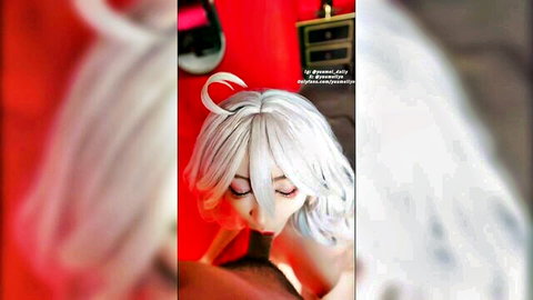 Meiilyn as Furina cosplay blowjob, Genshin Impact explicit oral