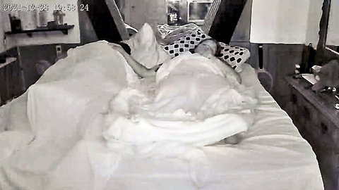Paty Bumbum seductively lounging on bed in white lingerie
