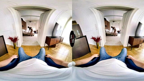 Claudia Garcia teasing in POV bedroom scene for fans