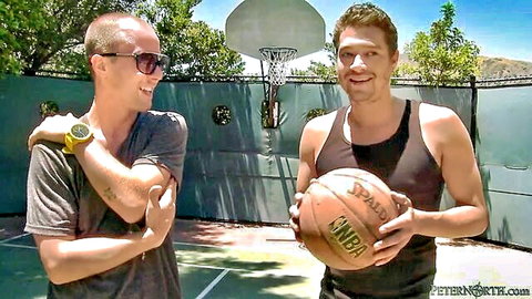 Abby Lee Brazil teaser: Two athletic men on basketball court