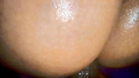 Close-up of huge ass in backshots with Damion Dayski