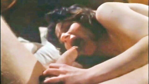 Samantha Foxx nude in vintage foot penetration scene, 1981