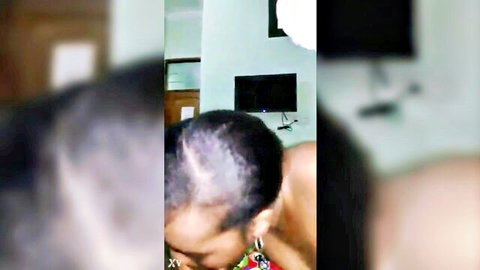 Blurry thumbnail of Somali woman topless in Mombasa Kenya adult video