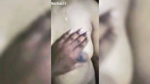 Bangladeshi bhabi viral sex thumbnail showing hand on exposed breast