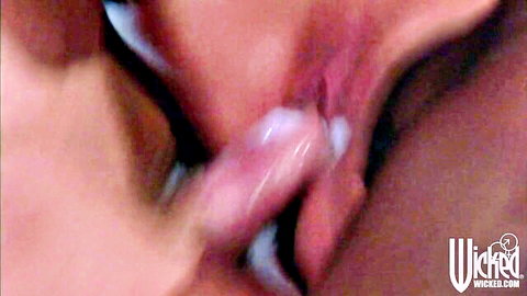 Alanah Rae deepthroating Randy Spears in The Mikayla Chronicles blowjob