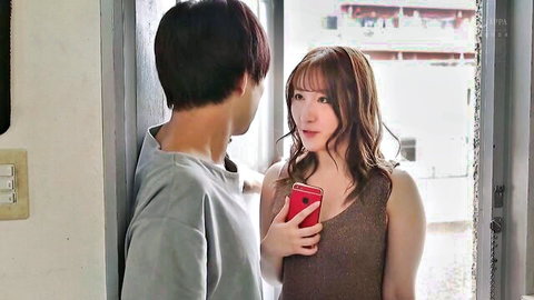 Mina Kitano in seductive chat with admirer as lustful wife, JAV thumbnail