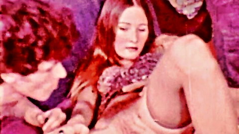 Retro redhead beauty gets oral in vintage O.Z. Films ass-focused scene