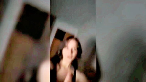 Big tits PAWG in tight tank top, teasing pose