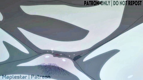 Fern x Stark hentai tentacle penetration scene