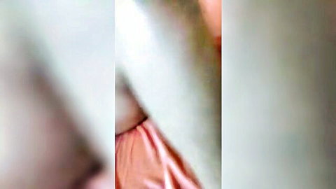 Blurry homemade pics of cute Indian girl with small tits in pink bra