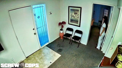 Jade Kush Asian babe in white outfit POV tease for cop happy ending