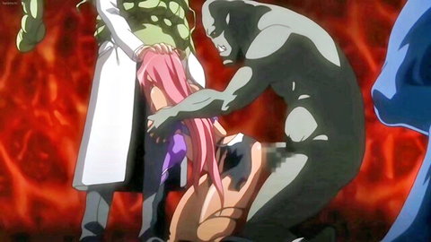Ingrid from Makai Kishi Ingrid in hentai monster sex scene