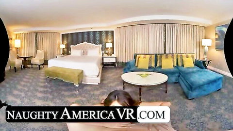 Hime Marie teases in VR POV hotel suite, ready to ride
