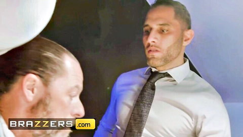 Destiny Dixon & Damion as cop couple in intense Brazzers fuck scene