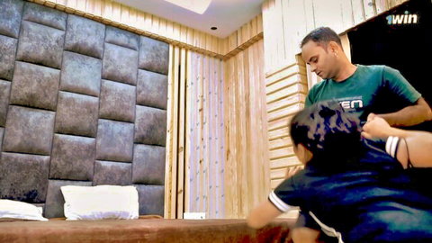 Hot Desi Indian girl fucked by yoga teacher in intimate session
