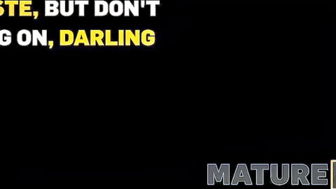 Mature4K thumbnail: Don't go on, Darling with horny Sam Bourne scene