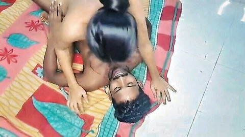 Desi sister rides brother in reverse cowgirl incest roleplay