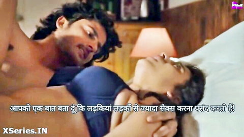 Yorgelis Carrillo in passionate Indian couple embrace, erotic movie scene