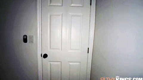 Gem Jewels big ass adult scene thumbnail with white door