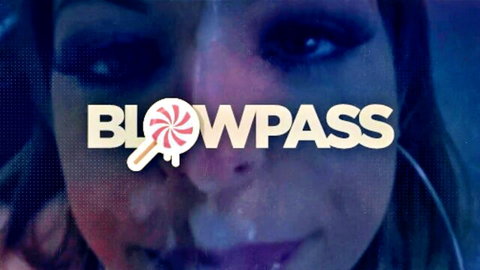 Addison Vodka blonde teasing deepthroat with lollipop blowpop