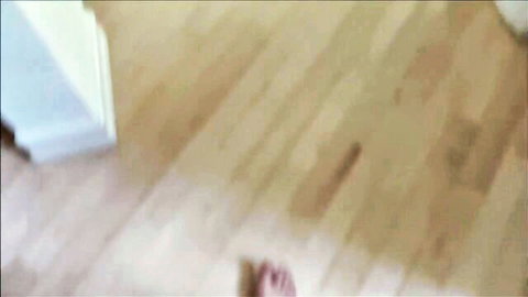 Blurry close-up of bare female foot in Goth Mommies adult video