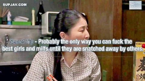 Kiyoka Toyosaki Japanese MILF in teasing kitchen pose