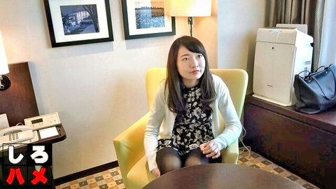 19yo Japanese talent Rino Hayasaka in floral dress, smiling seductively