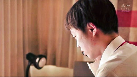 Haruna Katou as stepmom teases stepson in school uniform, ripped jeans challenge JAV scene