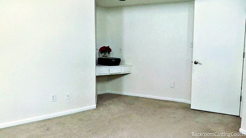 Hope Fontaine backroom casting couch setup, amateur interview room