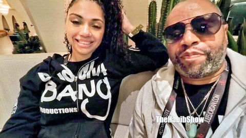 Honey Tsunami smiles with Prince Yashua in casual hoodies