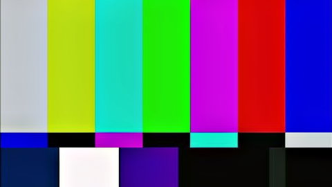 Kana Yume MXGS345 video color bar test pattern thumbnail