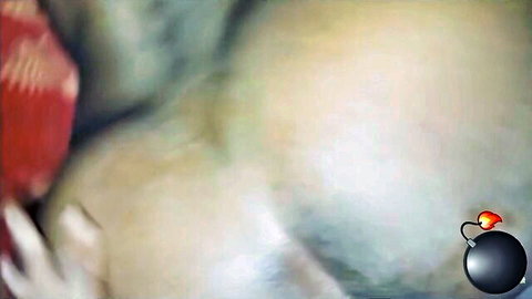 POV Somali girl Halima double penetrated in pussy and ass hardcore