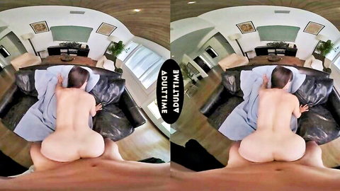 Lexi Luna MILF huge ass riding POV in VR close-up