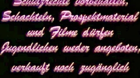 1979 vintage German adult film Stammtisch Thema Nr. 1 thumbnail with youth access warning