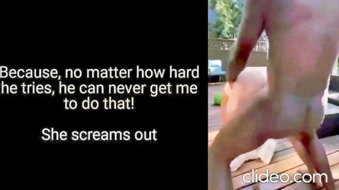 GF screams in pleasure as BBC personal trainer fucks her doggy style outdoors