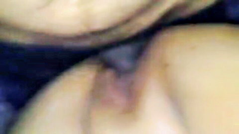 Blurry close-up of Pakistani cock penetrating deep into fat pussy