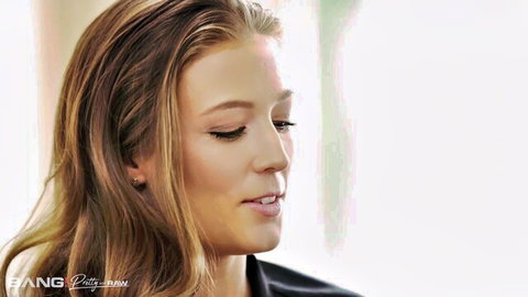 Febby Twigs blonde beauty in Pretty & Raw close-up tease