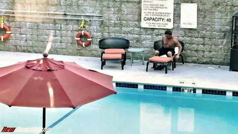Lexi Luna teases Dorian Del Isla poolside in hot bikini encounter