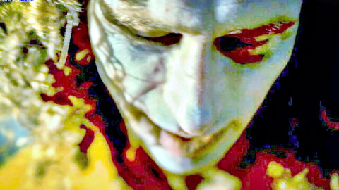 Blake Blossom as Joker in Harley Quinn XXX cosplay parody