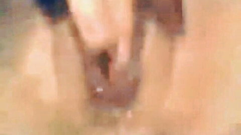 Amateur close-up of wet pussy being deeply fisted