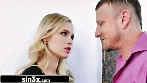 Alex Grey in tense close-up with creepy stepdad, naughty vibe