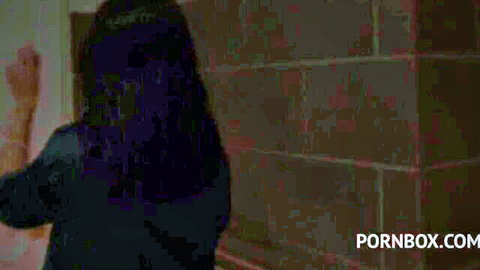 Rihanna Black 18yo juicy teen debut pose against wall