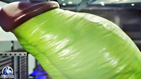 Syrl Dragon hyper macro muscle growth animation by Nighdruth