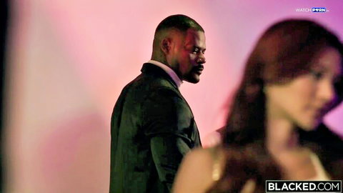 Rae Lil Black eyes Jason's BBC in sultry Blacked scene