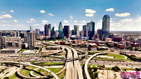 Silvia Saige country MILF overlooking Dallas skyline, dating stepson theme