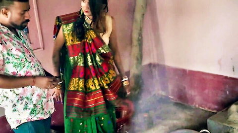 Antim and Sudipa in sizzling Indian saree tease, Hindi audio