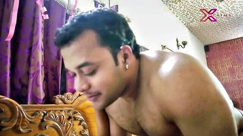 Desi Indian couple intense fucking and creampie climax