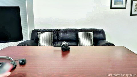 Backroom Casting Couch Julia empty interview room setup