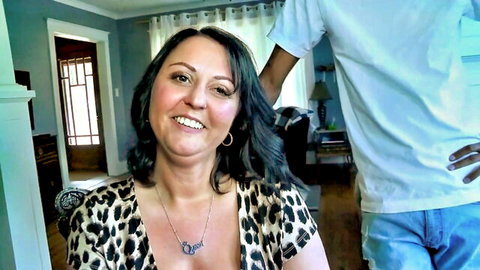 Swinger Asian wife gets BBC creampie in doggy style