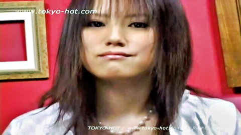 Asian woman with straight bangs smiling in white blouse, Shameless vixen emotional xxx clip